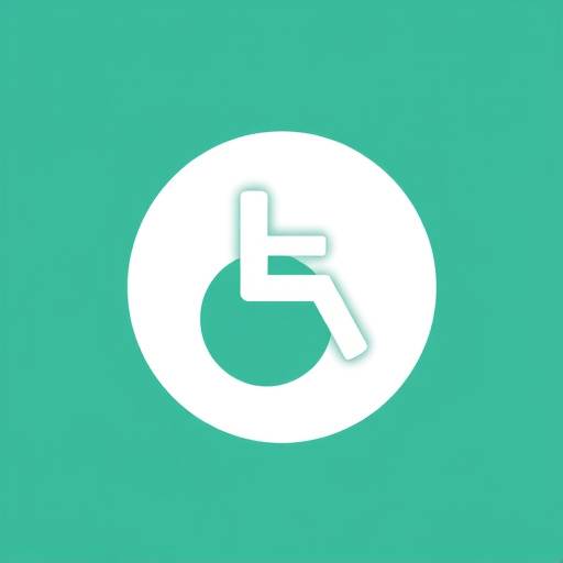 Accessibility symbol indicating website accessibility features