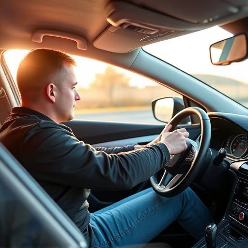 Advanced Driving Course in action