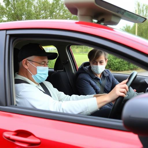 Manual Driving Course in action