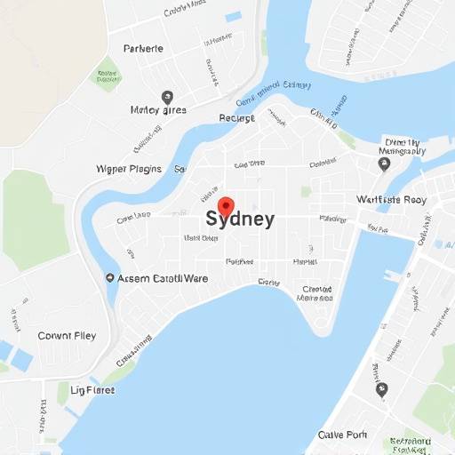 Map of Sydney Driving School Location